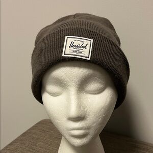 Herschel Supply Company Gray Brown Knit Hat